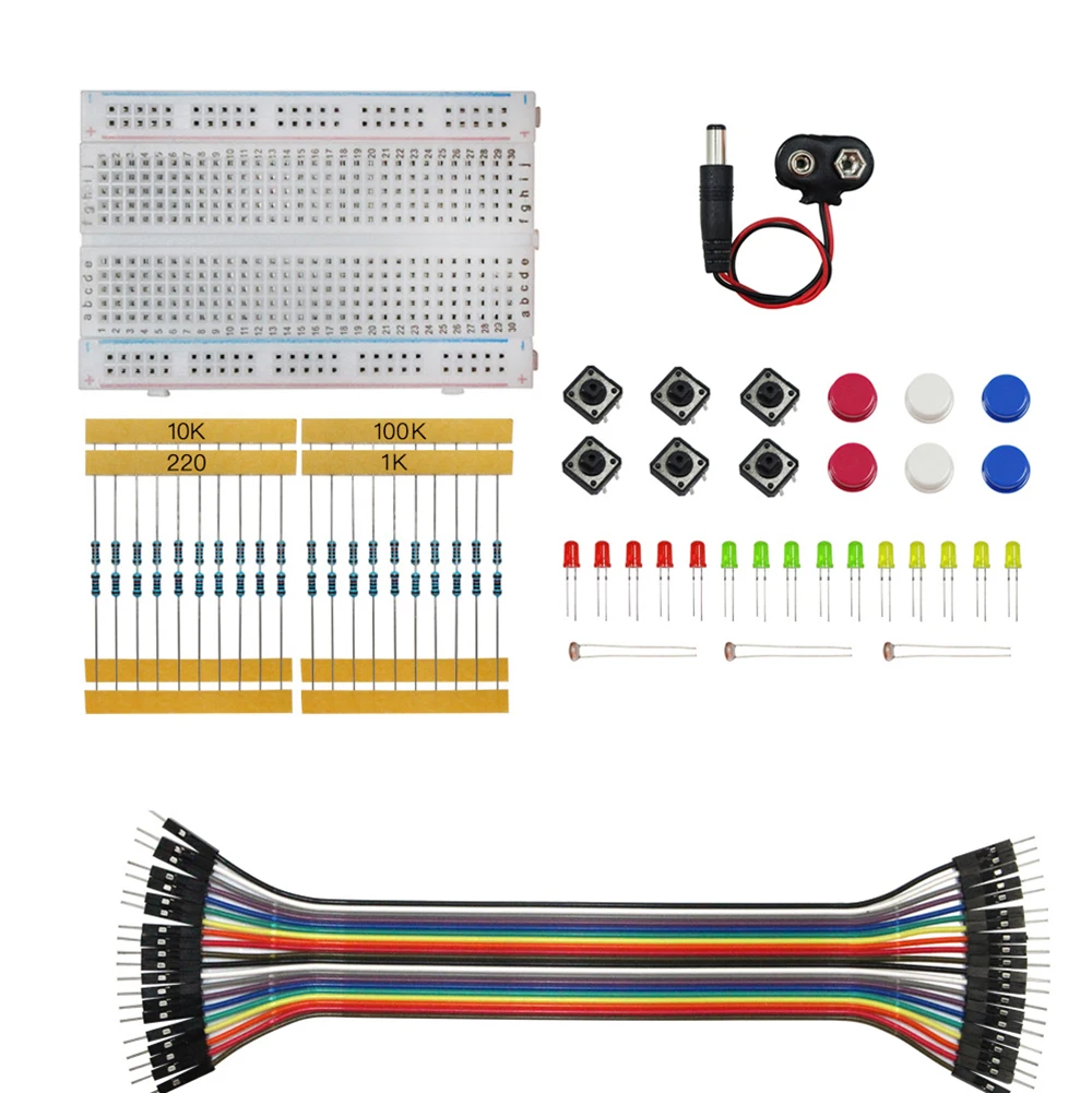 

Starter Kit UNO R3 Mini Breadboard LED Jumper Wire Button for arduino Diy Kit