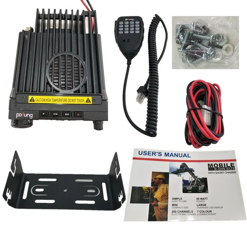 BAOFENG BF 9500 200 канальный автомобильный UHF рация 50 км Автомобильная радиостанция Вт 400