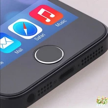 ユニバーサルホームボタンステッカー用appleのiphone 8 7 6 6 sプラス5 s se指紋タッチidアンチ汗プロテクター用ipadの空気2 3 4(China)