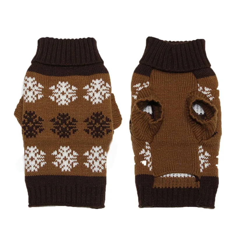 Рождественский свитер с оленем для питомцев, кошек, собак, Полосатое вязаное пальто для щенков, теплая одежда для маленьких собак для чихуахуа, Французский костюм для бульдога
