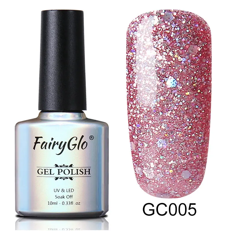 FairyGlo 10 мл Neno цветной лак для ногтей Блестящий Гель-лак полуперманентный лак Гибридный лак Лаковая краска для ногтей - Цвет: GC05