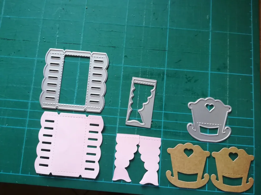 baby crib Cradle Metal Cutting Dies Scrapbooking Embossing Stencil Card Decor