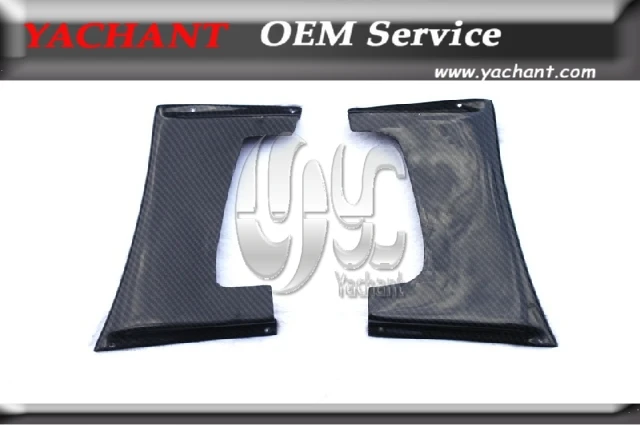 

Carbon Fiber VS Style Front Fender Addon Fit For 2001-2007 Mitsubishi Lancer Evolution 7-9