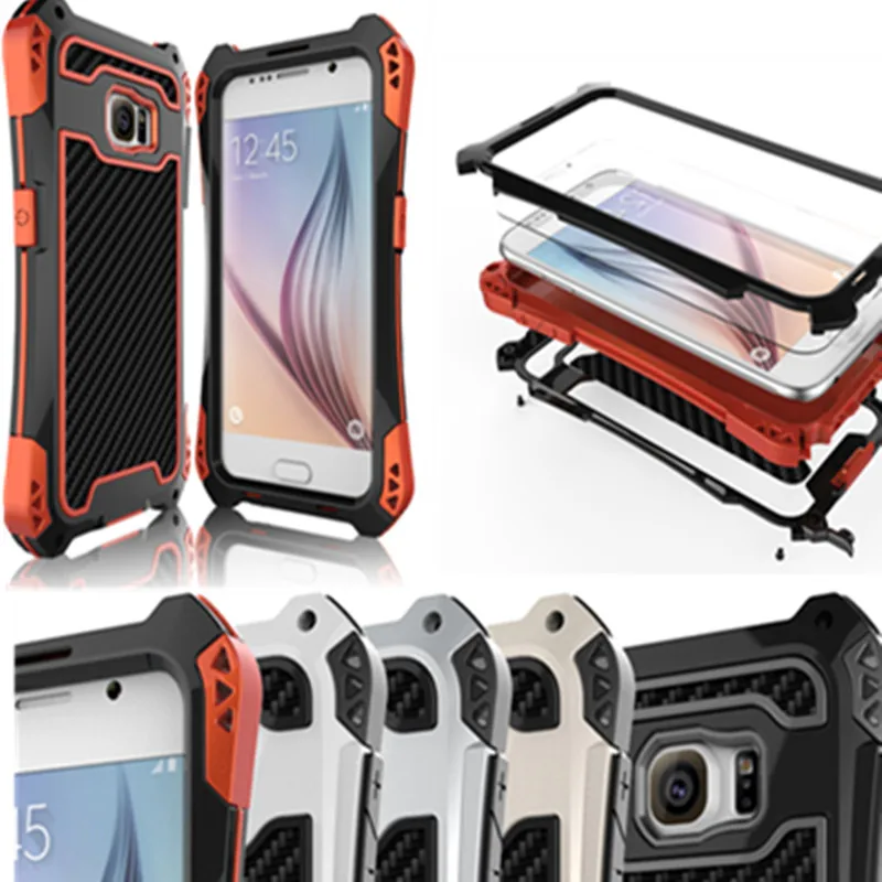 Life Waterproof Shockproof Aluminum Armor Hard Case For Samsung Galaxy S6 S7 S8 Edge Plus Note 8 iPhone 5 6 7 X Metal | Мобильные