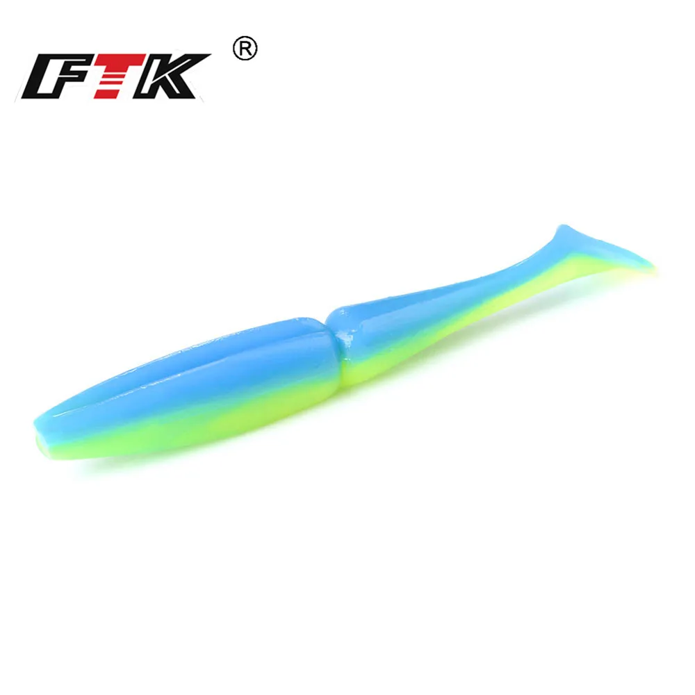 

FTK Fishing Lure 90mm 105mm Astringency Silicone Wobbler Bass Artificial Bait Odor Attractant Fishing Soft Lure