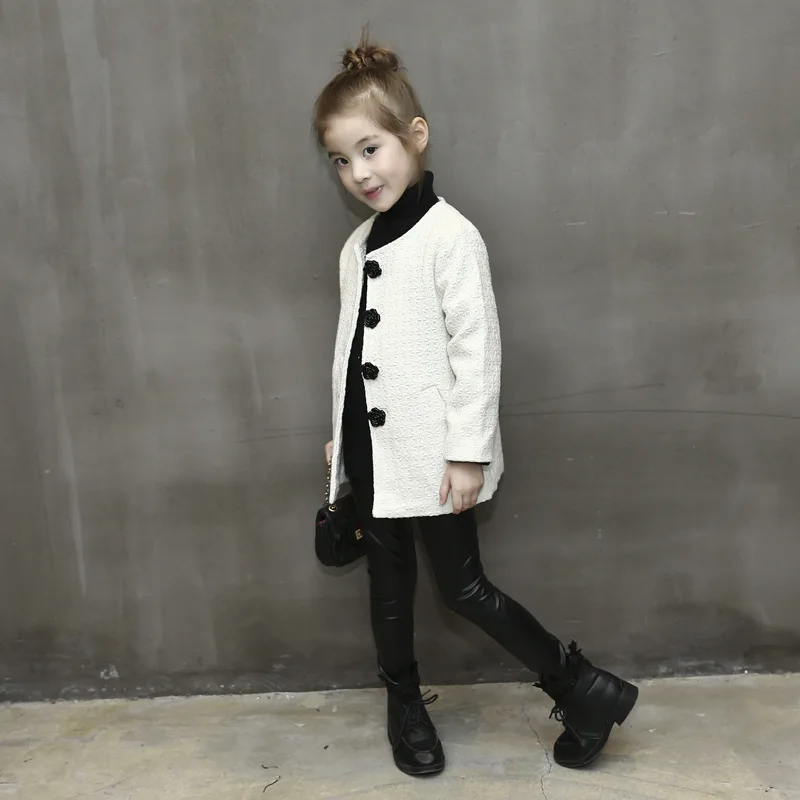 Детское шерстяное пальто зимняя куртка для девочек 6 гцт 034|girl coat|manteau enfantmanteau enfant