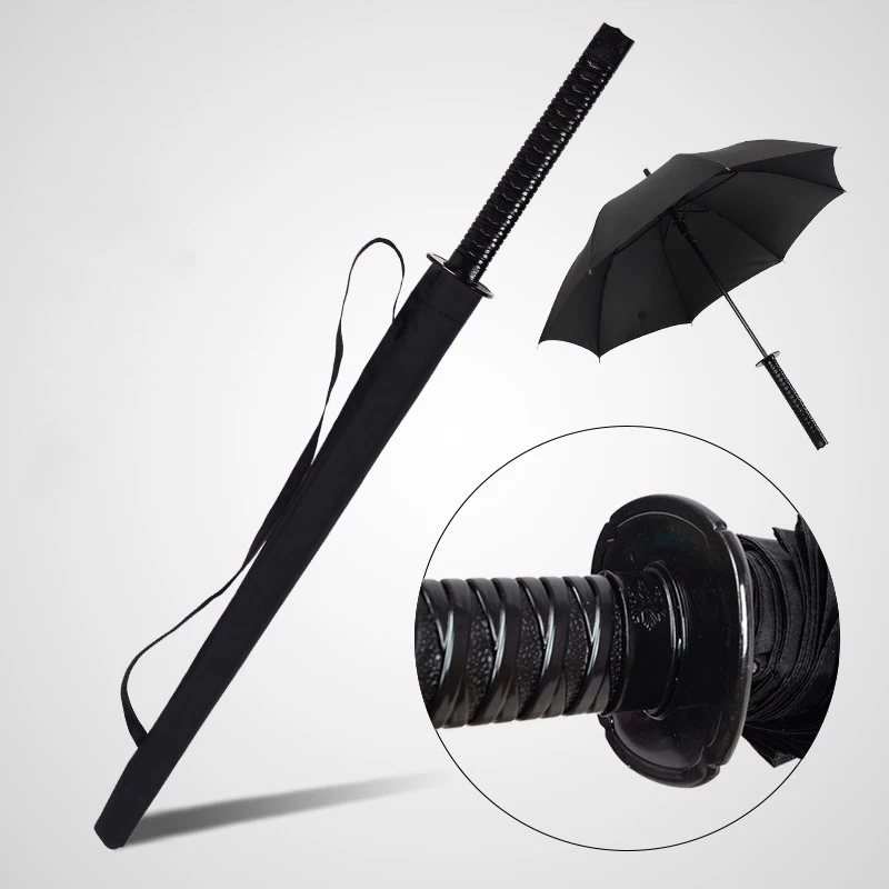 Buy Stylish Windproof Samurai Sword Umbrella Japanese Ninja like Long Handle