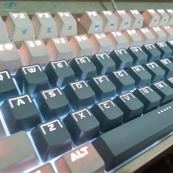 

[HFSECURITY] Translucent Keypress for Mechanical Keyboard OEM 104 ABS Keycaps Computer Accessories