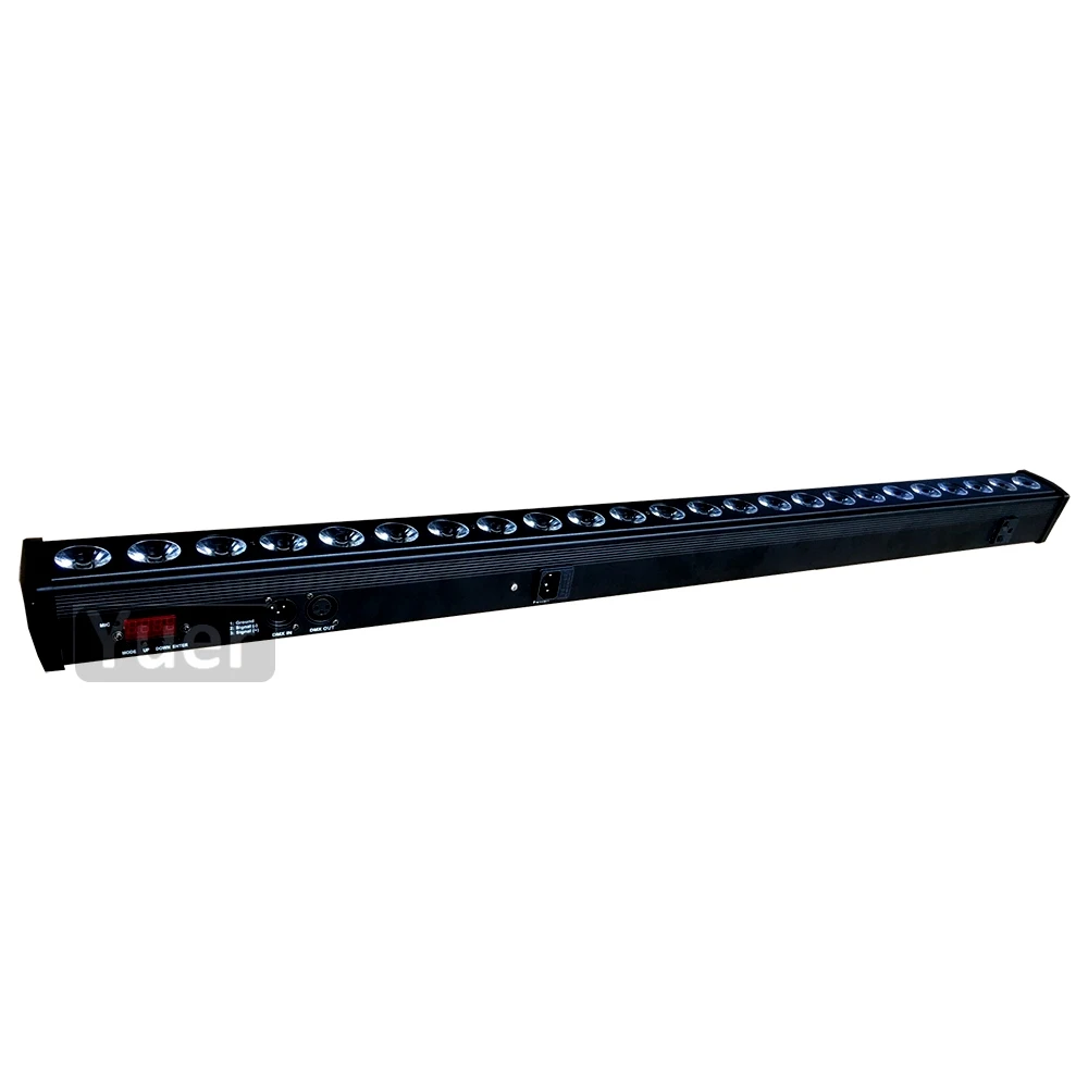24x4W светодиодный светильник для мытья стен 80W RGBW 4IN1 Par лампа вечерние DJ