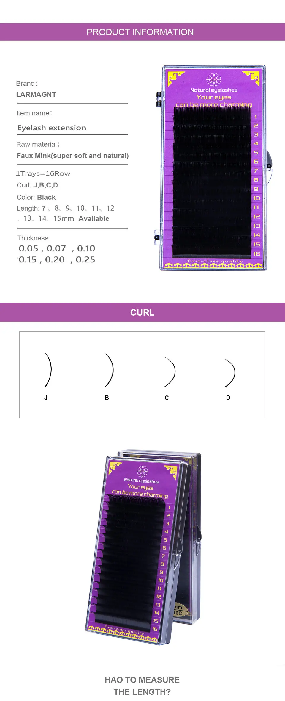 Все размеры 5 лотков J/B/C/D curl 7-15 мм индивидуальное наращивание ресниц из натуральной норки. Поддельные Накладные ресницы Косметика