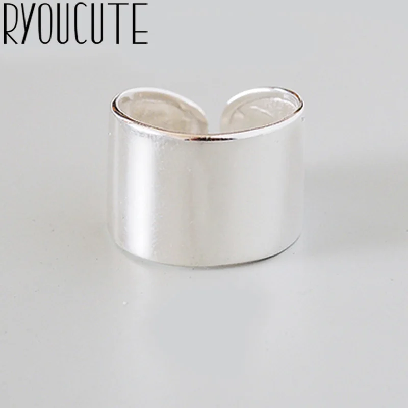 2019 Bijoux Fashion Real Silver Color Smooth Rings for Women Boho Adjustable Antique Anillos | Украшения и аксессуары