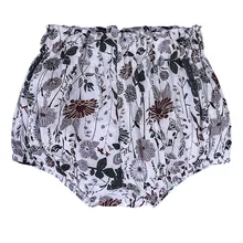 Штаны для девочек, шорты Детская летняя одежда для малышей, Детские пышные трусики для девочки, Повседневная модная одежда шаровары для детей 3-6 лет