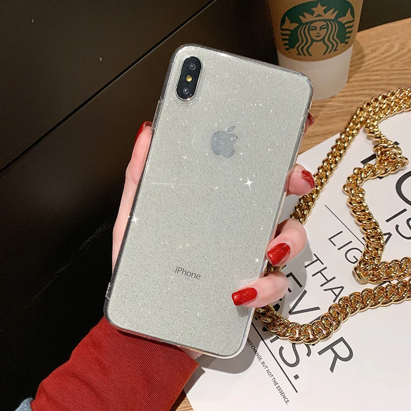 2019 Luxury Brand For Iphone 7 Case Iphone XS Max Case XR 6S 7 8 6 Plus Glitter Diamond Jewelled Back Cover For Iphone X Case
