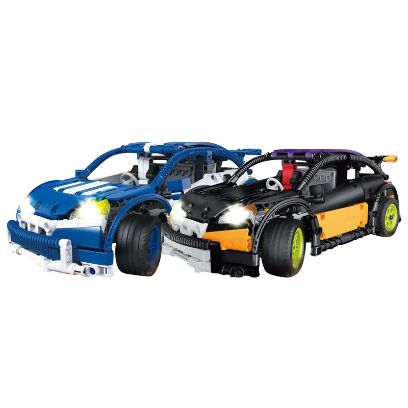 

New Super Compatible Genuine Technic Series The Hatchback Type R Set MOC Building Blocks Bricks Educational toys
