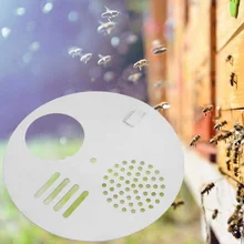 Круглая металлическая коробка с пчелами из нержавеющей стали, инструменты для пчеловодства, Прочные 5 шт. 6,8*6,8 см