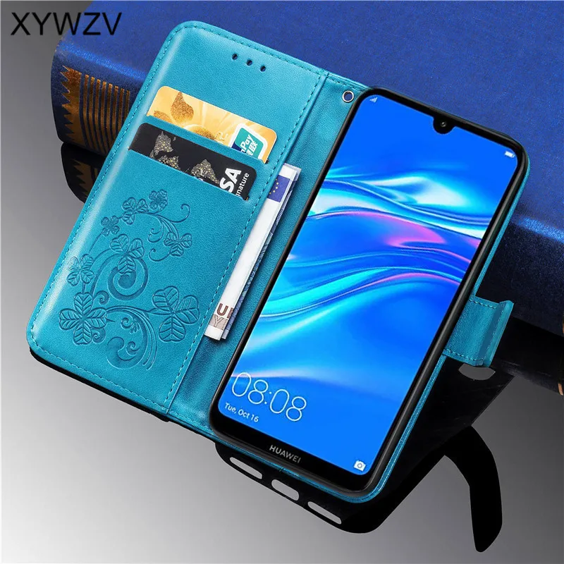 

For Huawei Y7 2019 Case Flip Wallet Soft Silicone Phone Case Card Holder Cover For Huawei Y7 2019 Back Cover For Huawei Y7 2019
