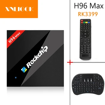 

H96 MAX RK3399 4GB RAM 32GB ROM Android 7.1 TV BOX 2.4G/5.0G Wifi H.265 4K Smart Tv VP9 BT 4.0 USB3.0