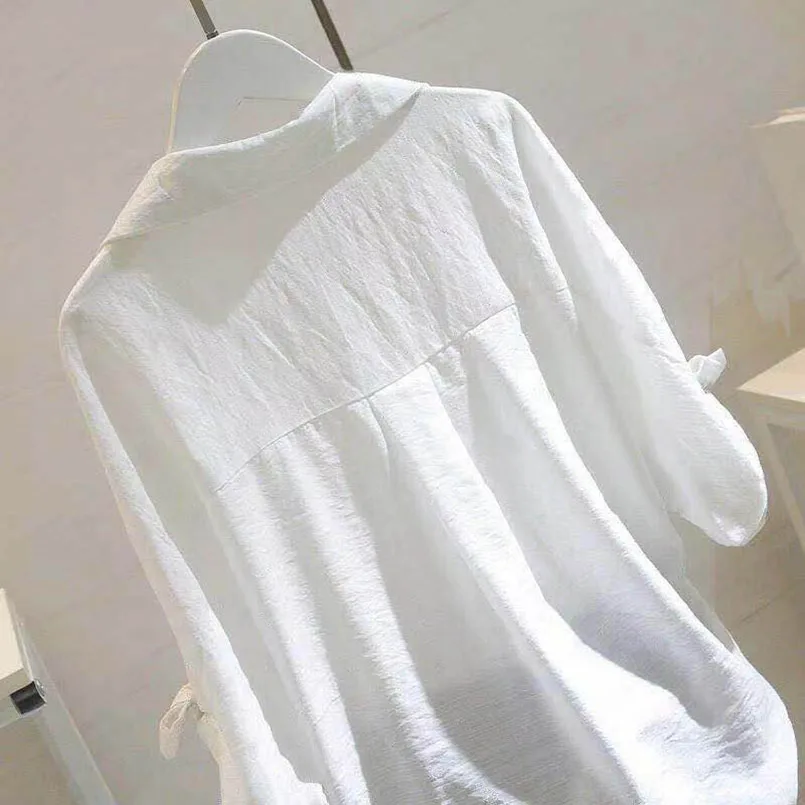 Linen Shirt white 3