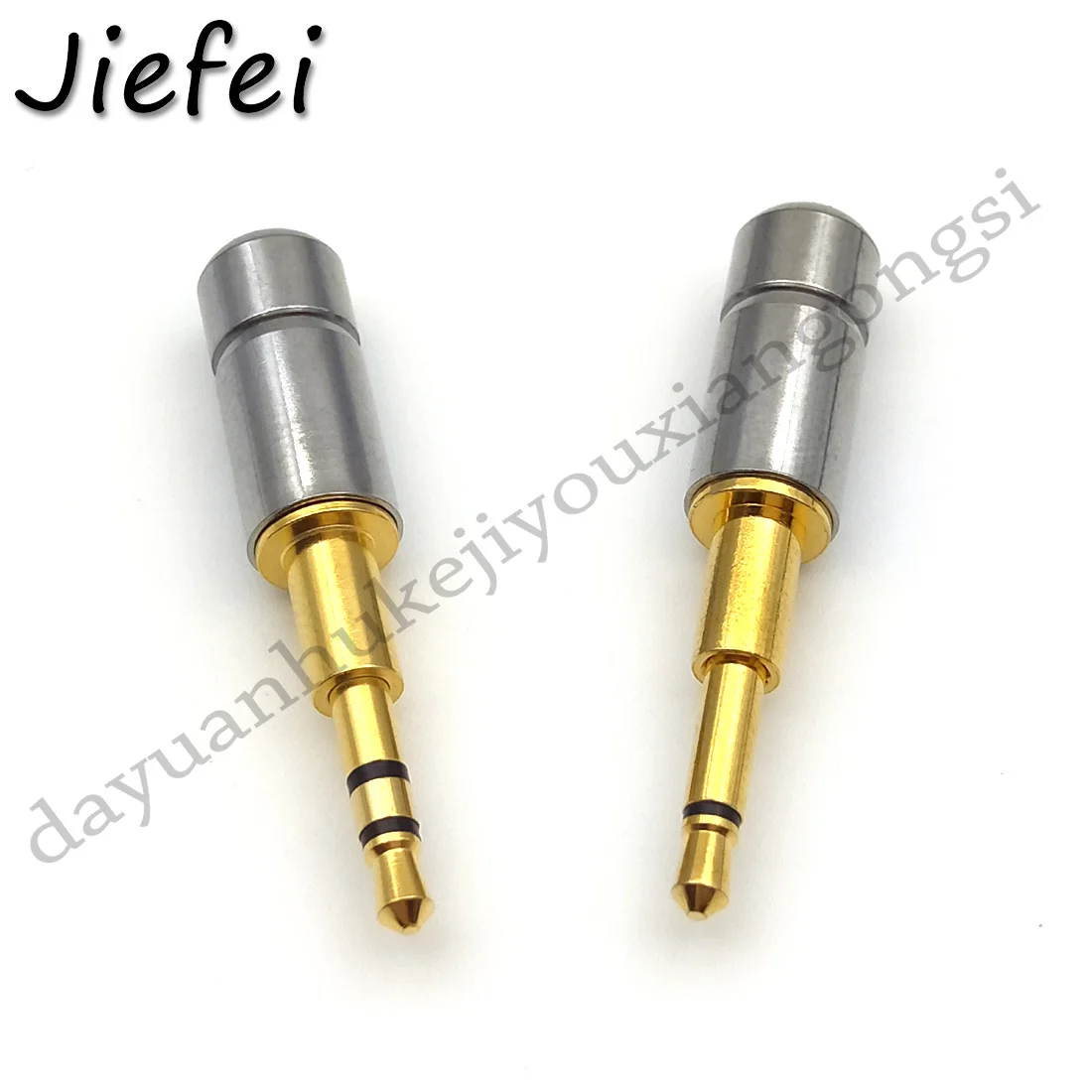 2pcs Gold Plated mini Copper 2.5mm Mono plug Audio plug soldering connector