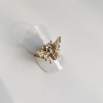 

TRENDY WOMEN RING ANTIQUE GOLD PLATING BEE RING FOR WOMEN GIRL