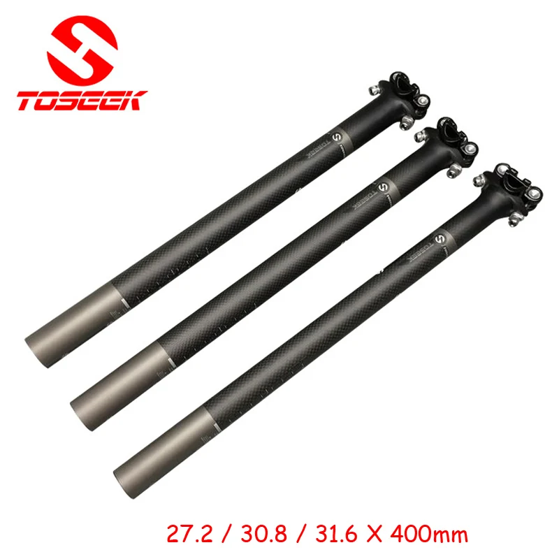 Подседельный штырь из углеродного волокна 27 2/30 8/31 6*400 мм|bike seat post|seat post 27.2mountain bike |