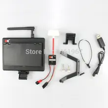 XK обнаружить X380 X380-A X380-B X380-C запасные части для радиоуправляемого квадрокоптера Запчасти FPV 5,8G с таблицей, чтобы иметь возможность принимать и дисплей