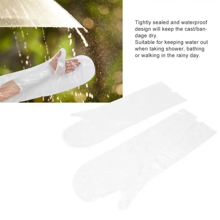 

Disposable Waterproof Cast Bandage Protector Wound Fracture Arm Cover for Shower Adult Fracture Cover