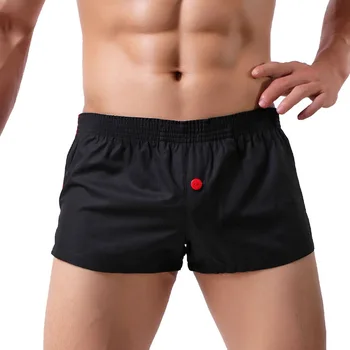 

Men's Underwear Fashion Solid Breathable Loose Underpants Shorts Sexy Soft Causal Comfortable Button Underwear Boxers Underpants