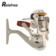 Relefree 6BB Line Wheel Gear Ultralite Spinning Spool Fishing Reel SG1000A Pool Lake Rivers Moulinet Peche