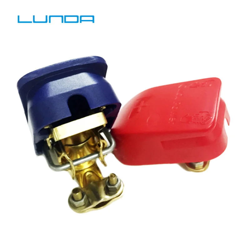 

Pair 12V Car Battery Terminals Connector Clamps Quick Release Lift Off Positive Negative for Cars Caravan Boat Motorhome