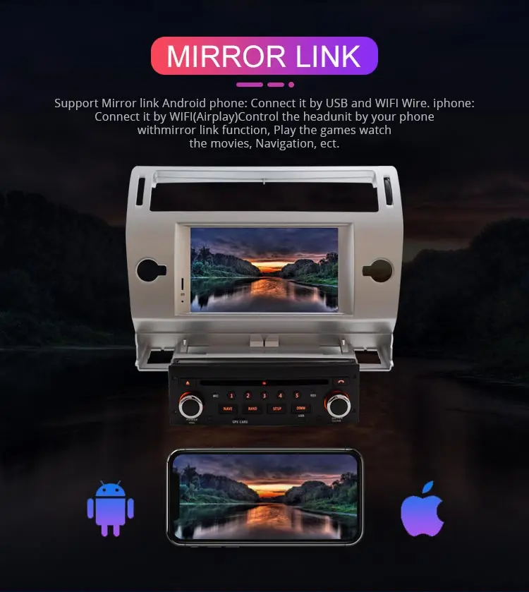 Cheap Besina Android 9.0 Car DVD Player For Citroen C4 Quatre Triumph 2004-2012 GPS Navigation Wifi Multimedia 1 Din Car Radio Audio 8 Cheap Besina Android 9.0 Car DVD Player For Citroen C4 Quatre Triumph 2004-2012 GPS Navigation Wifi Multimedia 1 Din Car Radio Audio 8