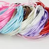 (40 meters/lot) 3mm Silver Edge Satin ribbon lace fabric  DIY Jewelry Decorative Accessories Key Bag ► Photo 1/6