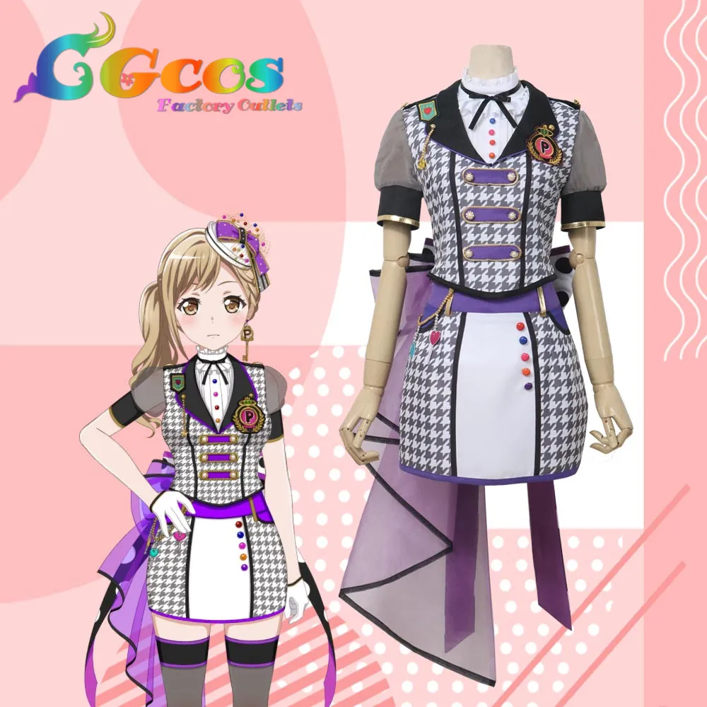 CGCOS Free Shipping Cosplay Costume BanG Dream! Poppin