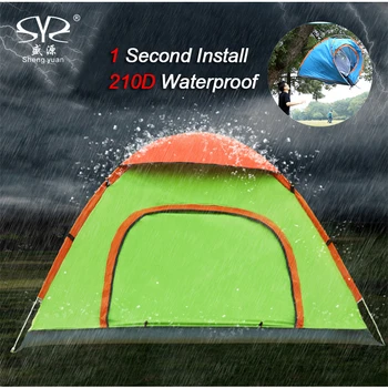 

200x150x110cm Outdoor Lazy Tents Portable 2-3 people Fully Automatic Fast Folding Waterproof Beach Camping Hand Throwing Tents