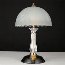 Современные минималистичные Стильные Настольные светильники Регулируемая прикроватная лампа для спальни стеклянная лампа Свадебная спальня юбилей ZH