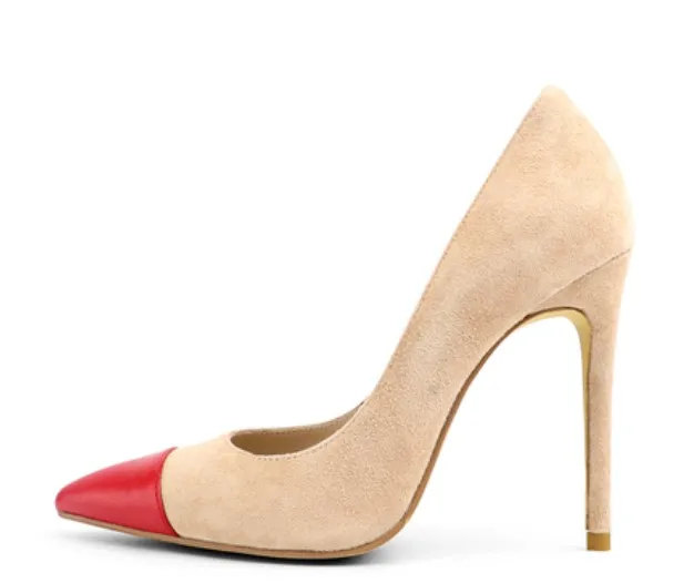 

Brand Shoes Woman High Heels Ladies Shoes 10CM Heels Pumps Women Shoes High Heels Sexy Black Beige Wedding Shoes Stiletto