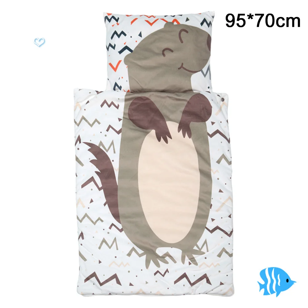 Sleeping Bags Bedding Kids Sack Infant Toddler Cartoon Sleep Bag Newborn Bed Wrap - Color: Bear