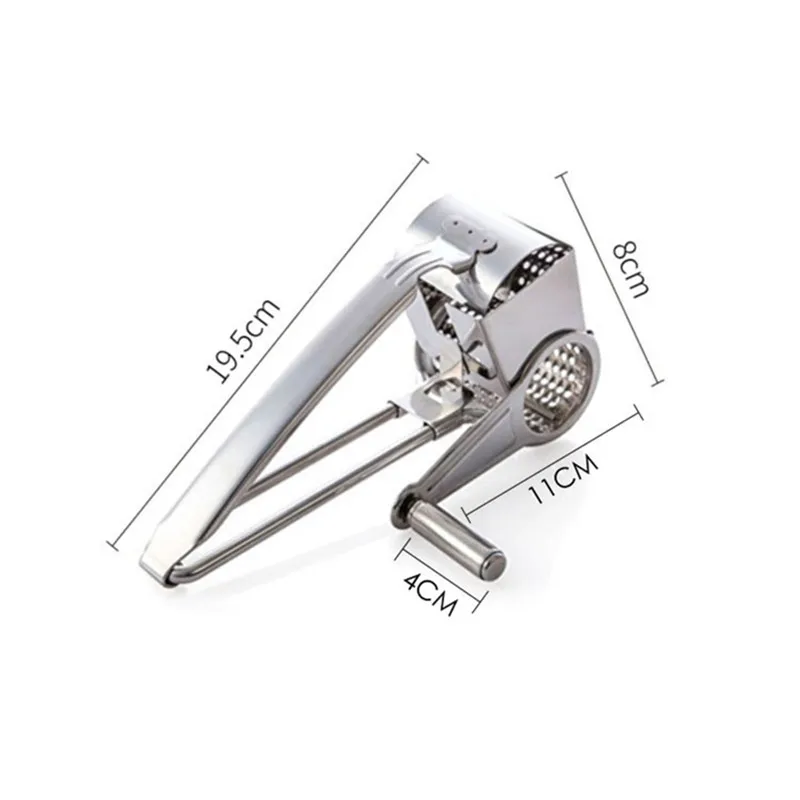 Käse Tool Home Manuelle Käse Reibe Gemüse Shredder Cutter Grinder Dreh Klinge Knoblauch Presse Butter Slicer Schokolade Fleischwolf