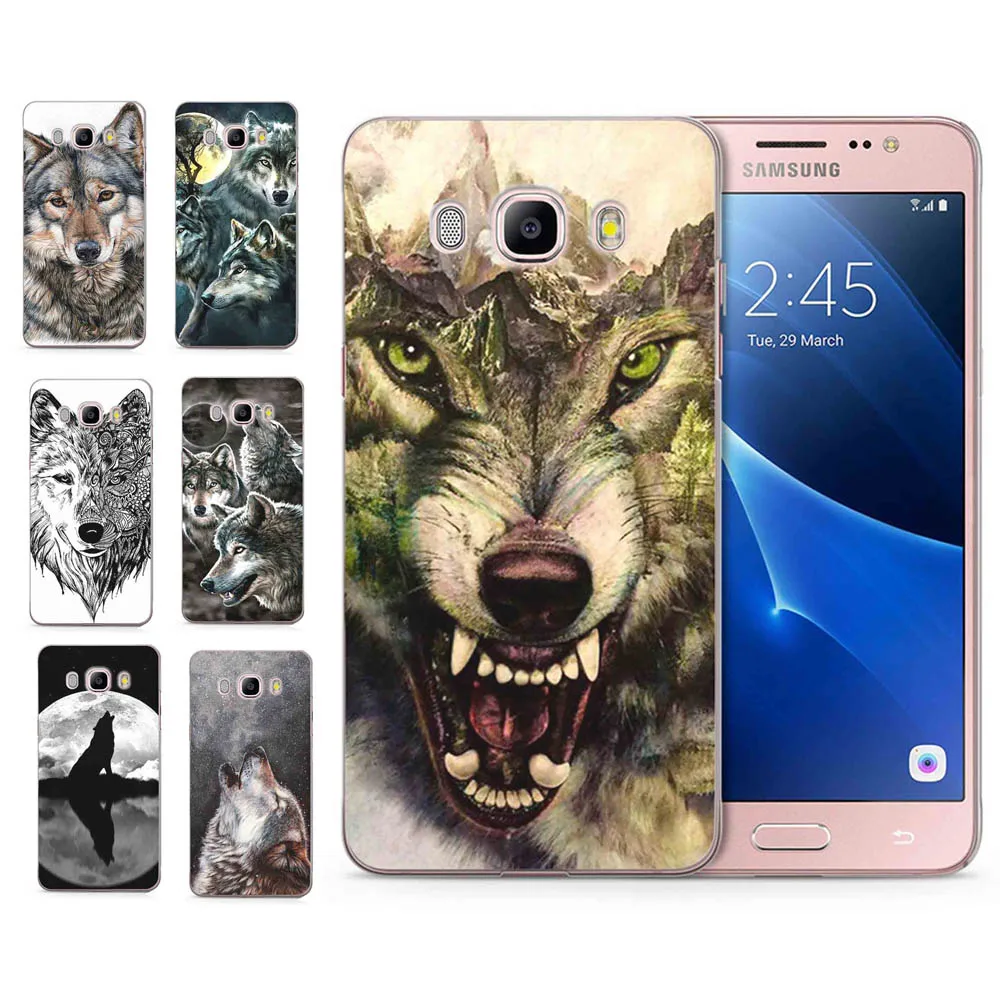 Для Samsung Galaxy A3 A5 2016 2015 2017 prime J1 J2 J3 J5 J7 G530H S8/plus Note 8 TPU силиконовый цветной волчий