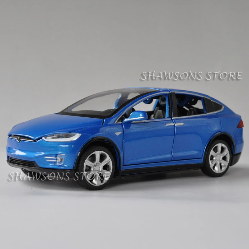 tesla model x diecast