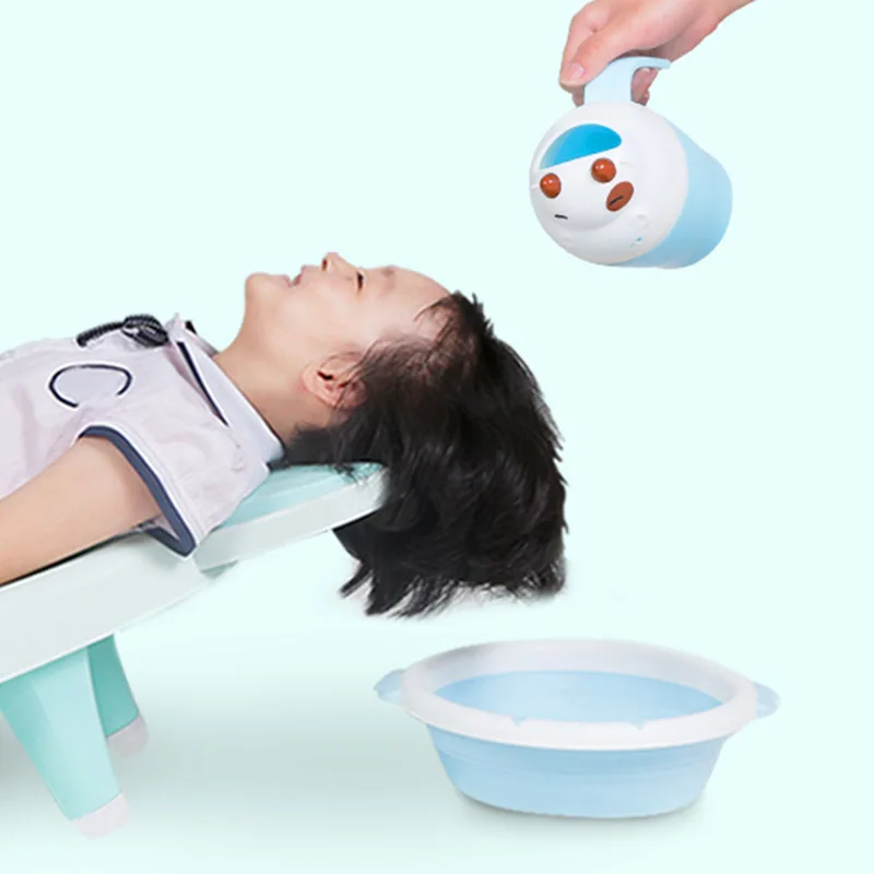 Детские игрушки для ванной душ промыть Кубок спринклерной Пластик мультфильм шампунь мытья волос инструмент для детей M09