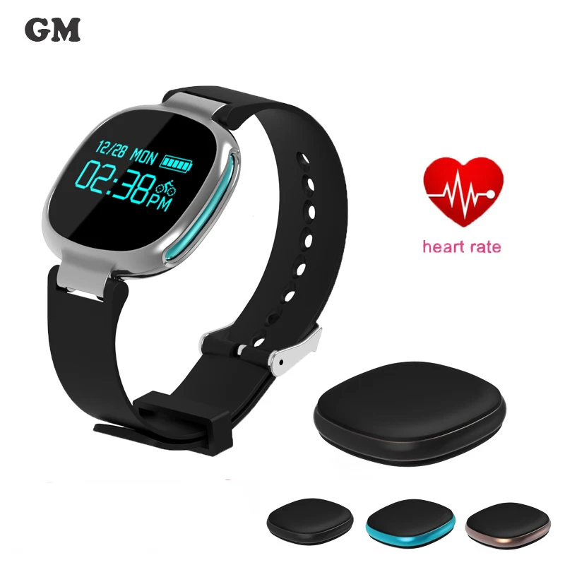 Smartband Watches E08 Blood Pressure Bluetooth Bracelet Heart Rate Monitor Smart Wristband Fitness for Android IOS