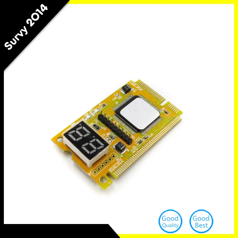 

LED Displays 3 in 1 Mini PCI-E LPC PC Analyzer Tester POST Card Test with Error Code Table For Notebook Laptop