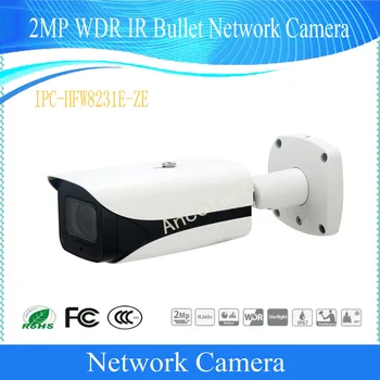 

Original OEM Security IPC 2MP WDR IR Bullet Network Camera With POE+ Without Logo IPC-HFW8231E-ZE Free Shipping IP67 IK10