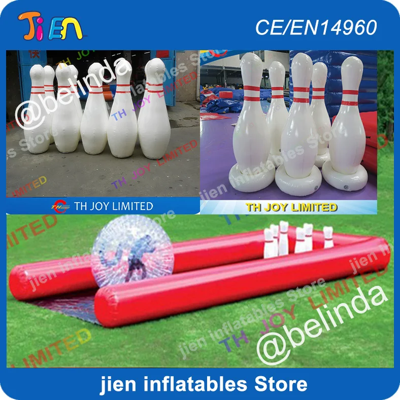 Free air shipping to door! 1 zorb+6bowl pins+1court, Free Shipping