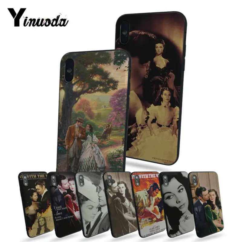 

Yinuoda Gone With The Wind Coque Shell Phone Case For Apple iphone x 5 5s SE for iphone 7 8 plus 6s plus Phone case
