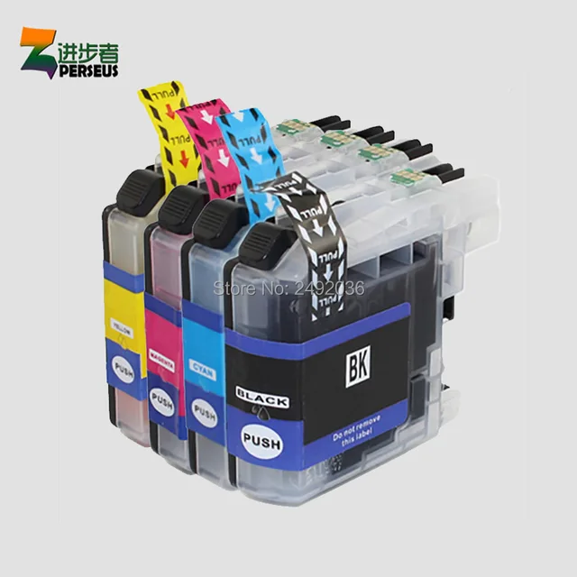 Perseus Ink Cartridge For Brother LC201 XL LC201BKXL Combo ...