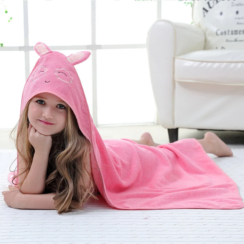 Baby Bath Towel Cloak Nature Cotton Hooded Towel Newborn Towels One Piece 3D Cartoon Shape Baby Bathrobe Kids Towel Baby Stuff
