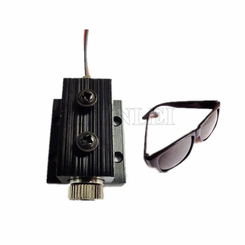 

200mW Red Laser Module mini engraving machine CNC Pats with Holder Heat sink Free goggles