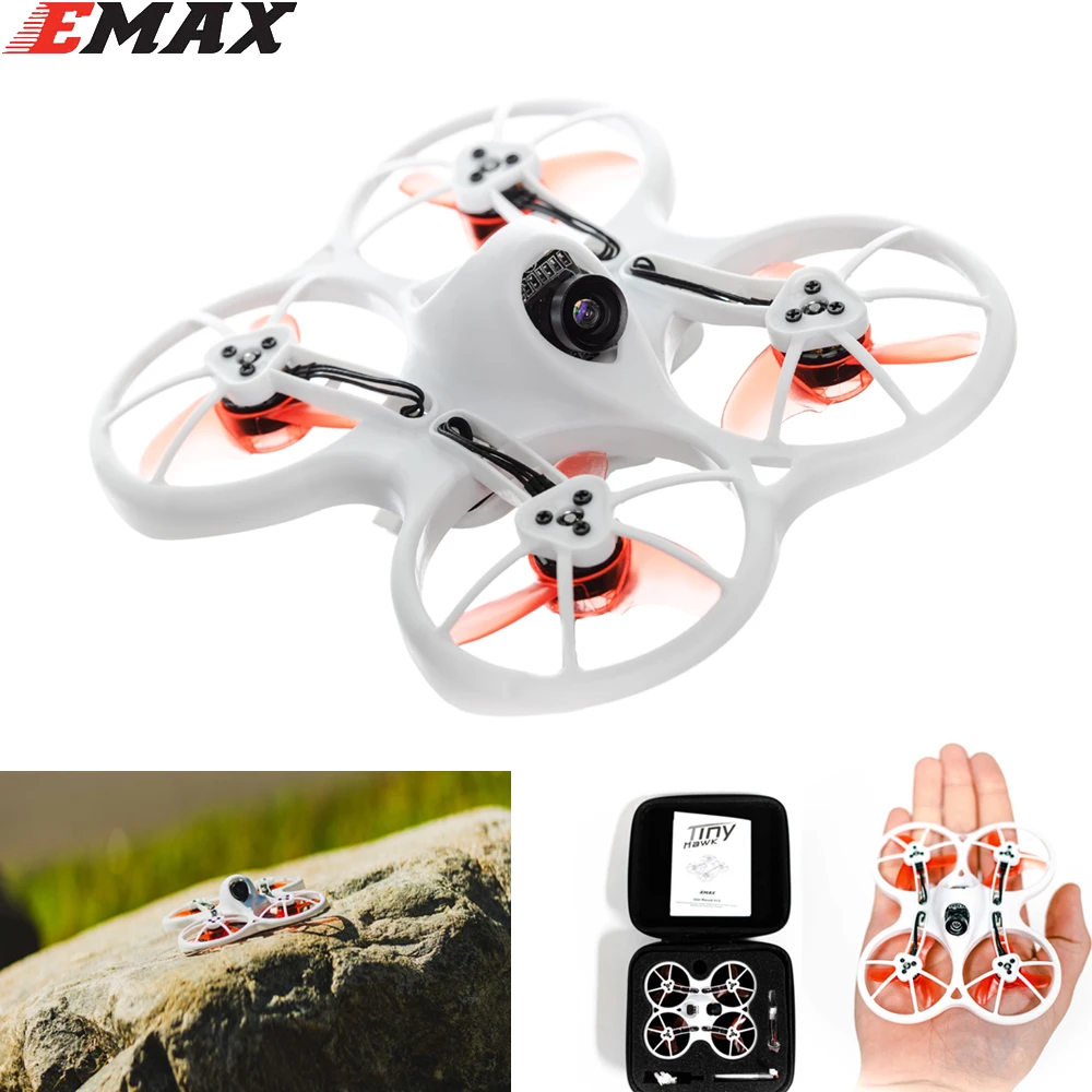 Гоночный Дрон Emax Tinyhawk F4 4 в 1 3 А 15000 кВ 37 каналов 25 МВт 600 ТВЛ VTX 1S для помещений FPV